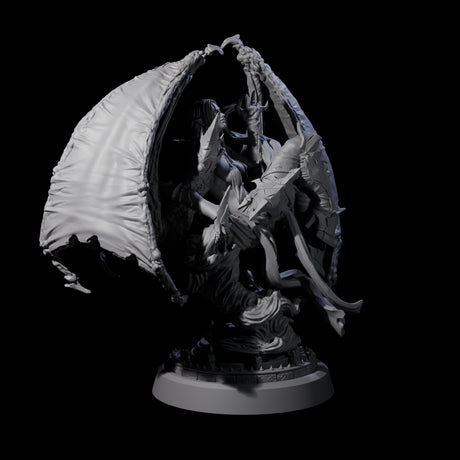 Unholy Nephilim Fighter D Miniature for Dungeons and Dragons, Pathfinder or other TTRPGs