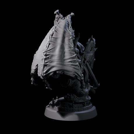 Unholy Nephilim Fighter D Miniature for Dungeons and Dragons, Pathfinder or other TTRPGs