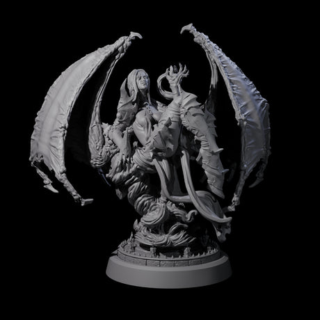 Unholy Nephilim Fighter D Miniature for Dungeons and Dragons, Pathfinder or other TTRPGs
