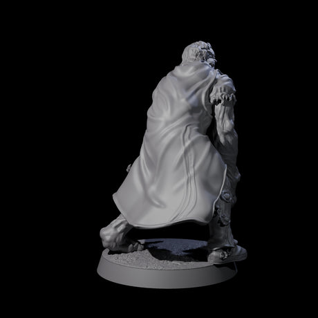 Unlucky Flesh Warped Victim D Miniature for Dungeons and Dragons, Pathfinder or other TTRPGs