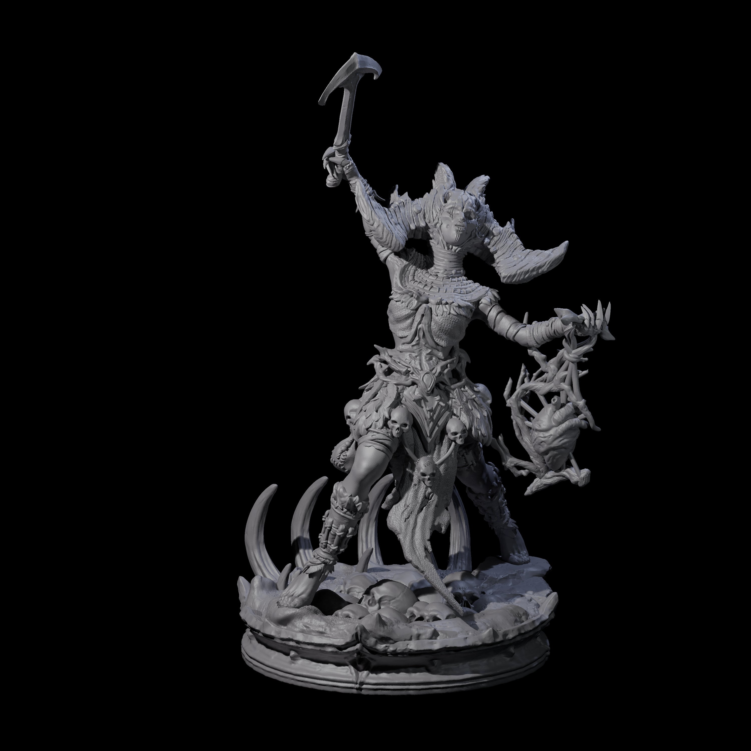 Unscrupulous Shadow Weaver C Miniature for Dungeons and Dragons, Pathfinder or other TTRPGs