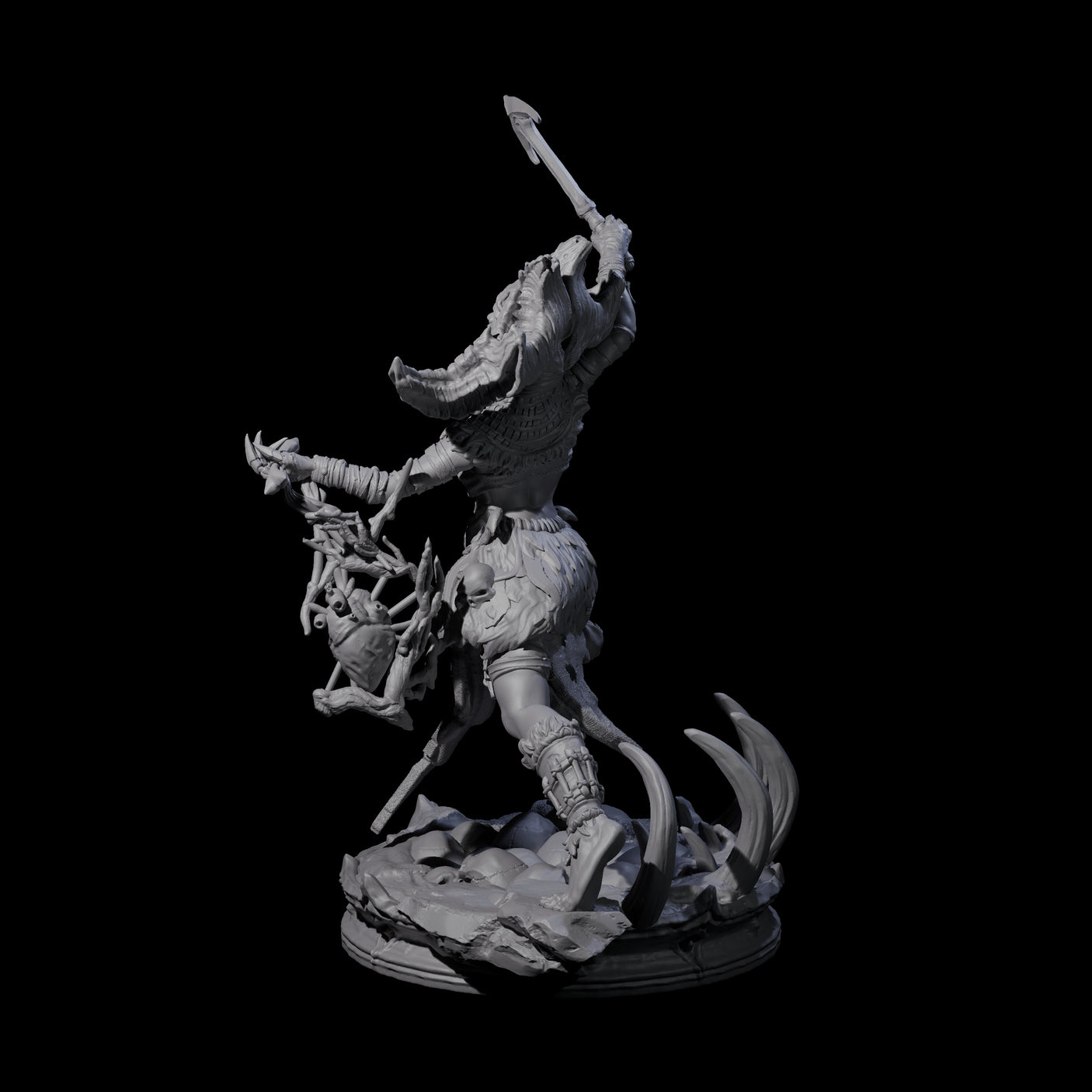 Unscrupulous Shadow Weaver C Miniature for Dungeons and Dragons, Pathfinder or other TTRPGs