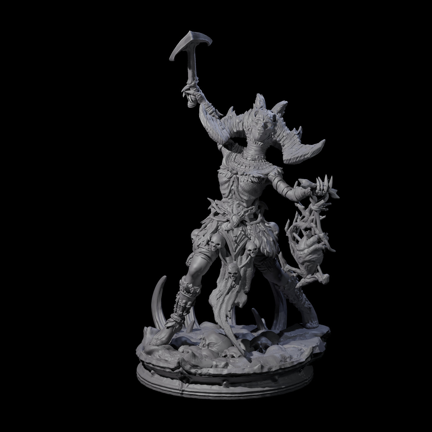 Unscrupulous Shadow Weaver C Miniature for Dungeons and Dragons, Pathfinder or other TTRPGs