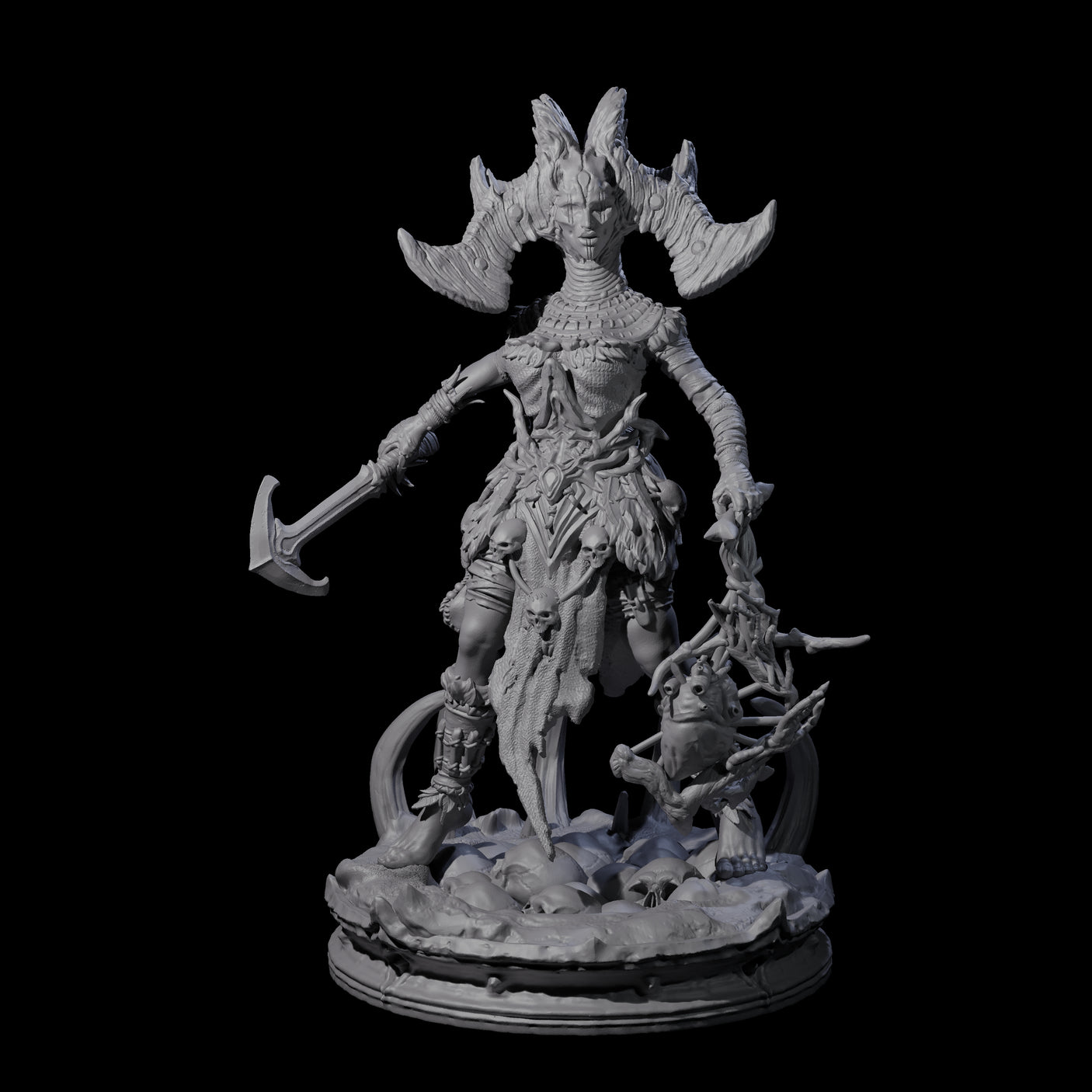 Unscrupulous Shadow Weaver D Miniature for Dungeons and Dragons, Pathfinder or other TTRPGs