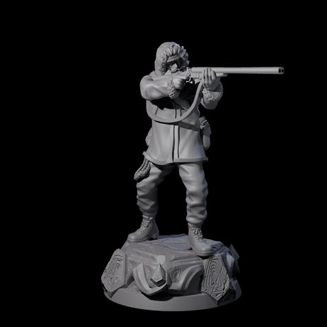 Unshakable Human Investigator Miniature for Dungeons and Dragons, Pathfinder or other TTRPGs