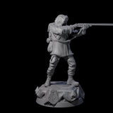 Unshakable Human Investigator Miniature for Dungeons and Dragons, Pathfinder or other TTRPGs