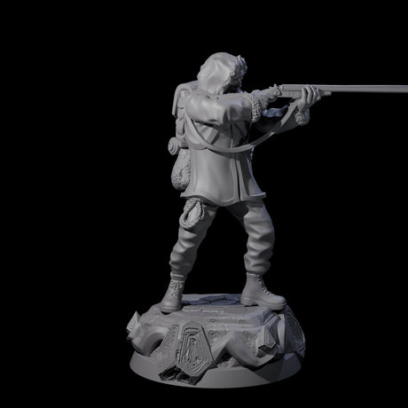 Unshakable Human Investigator Miniature for Dungeons and Dragons, Pathfinder or other TTRPGs