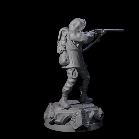 Unshakable Human Investigator Miniature for Dungeons and Dragons, Pathfinder or other TTRPGs