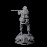 Unshakable Human Investigator Miniature for Dungeons and Dragons, Pathfinder or other TTRPGs