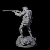 Unshakable Human Investigator Miniature for Dungeons and Dragons, Pathfinder or other TTRPGs