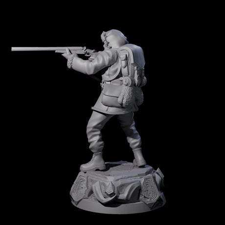 Unshakable Human Investigator Miniature for Dungeons and Dragons, Pathfinder or other TTRPGs