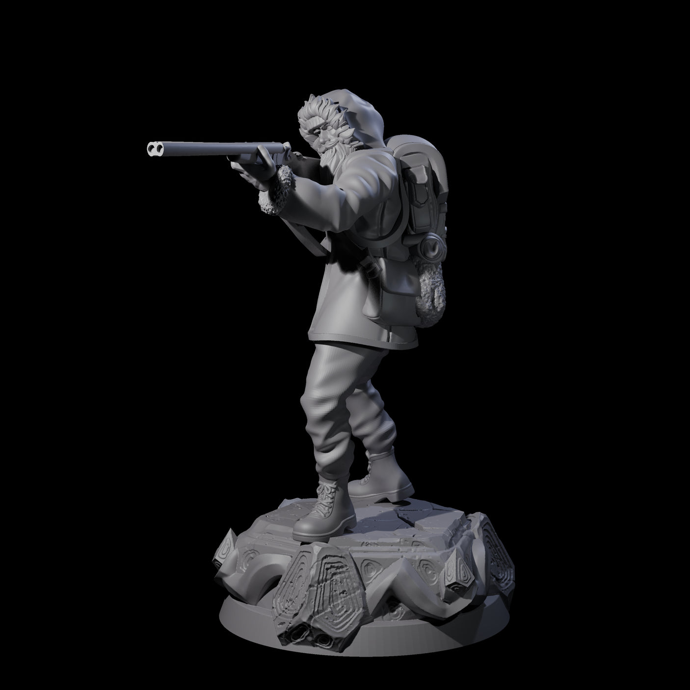 Unshakable Human Investigator Miniature for Dungeons and Dragons, Pathfinder or other TTRPGs