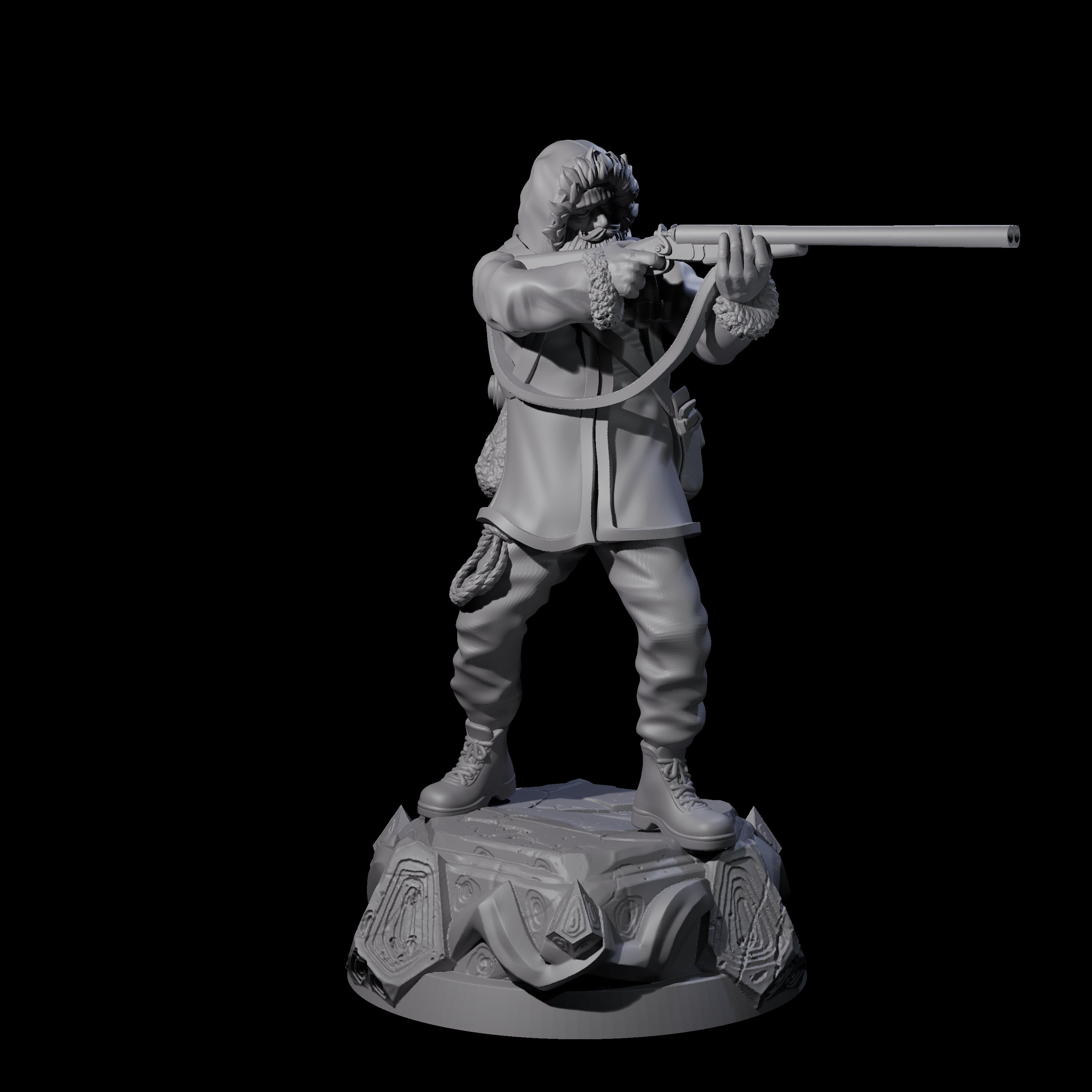 Unshakable Human Investigator Miniature for Dungeons and Dragons, Pathfinder or other TTRPGs