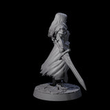 Unstoppable Armoured Fighter Miniature for Dungeons and Dragons, Pathfinder or other TTRPGs