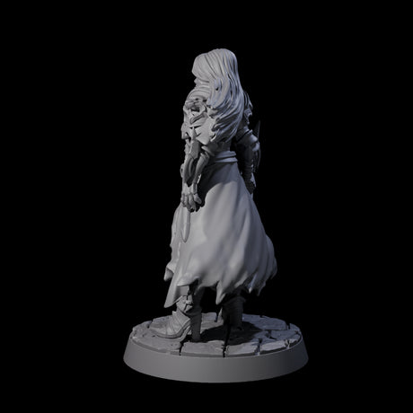 Unstoppable Armoured Fighter Miniature for Dungeons and Dragons, Pathfinder or other TTRPGs