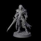 Unstoppable Armoured Fighter Miniature for Dungeons and Dragons, Pathfinder or other TTRPGs