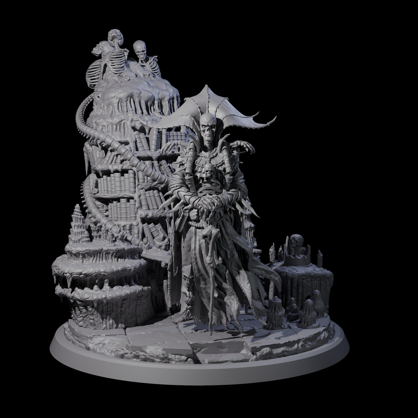 Urul – Candlekeep Lich Miniature for Dungeons and Dragons, Pathfinder or other TTRPGs
