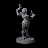 Valiant Conjurer Miniature for Dungeons and Dragons, Pathfinder or other TTRPGs