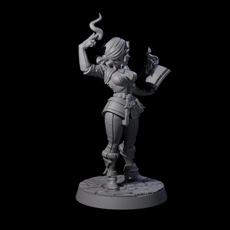 Valiant Conjurer Miniature for Dungeons and Dragons, Pathfinder or other TTRPGs