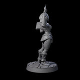 Valiant Conjurer Miniature for Dungeons and Dragons, Pathfinder or other TTRPGs