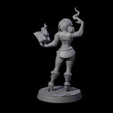 Valiant Conjurer Miniature for Dungeons and Dragons, Pathfinder or other TTRPGs
