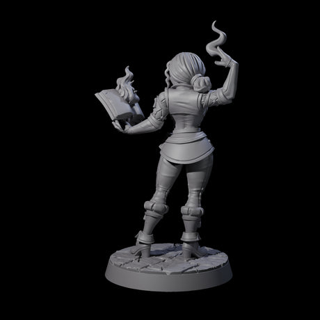 Valiant Conjurer Miniature for Dungeons and Dragons, Pathfinder or other TTRPGs