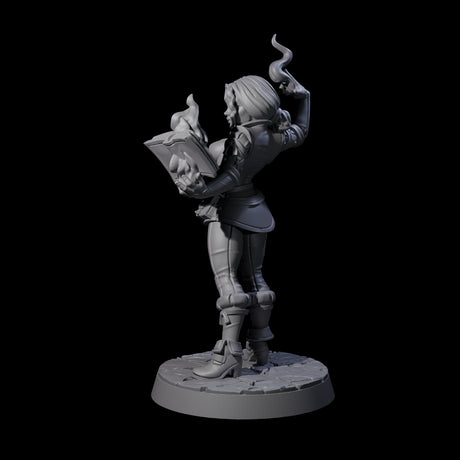 Valiant Conjurer Miniature for Dungeons and Dragons, Pathfinder or other TTRPGs