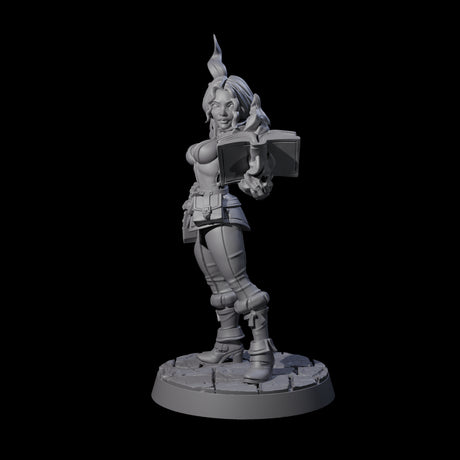 Valiant Conjurer Miniature for Dungeons and Dragons, Pathfinder or other TTRPGs