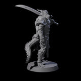 Valiant Dragonborn Crusader A Miniature for Dungeons and Dragons, Pathfinder or other TTRPGs