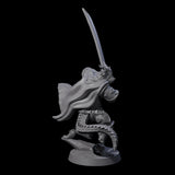 Valiant Dragonborn Crusader B Miniature for Dungeons and Dragons, Pathfinder or other TTRPGs