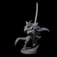 Valiant Dragonborn Crusader B Miniature for Dungeons and Dragons, Pathfinder or other TTRPGs