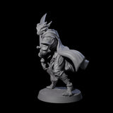 Valiant Dragonborn Crusader D Miniature for Dungeons and Dragons, Pathfinder or other TTRPGs