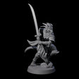 Valiant Dragonborn Crusader E Miniature for Dungeons and Dragons, Pathfinder or other TTRPGs