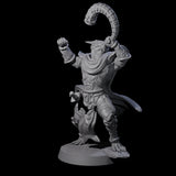 Valiant Dragonborn Crusader F Miniature for Dungeons and Dragons, Pathfinder or other TTRPGs