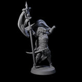 Valiant Dragonborn Crusader G Miniature for Dungeons and Dragons, Pathfinder or other TTRPGs