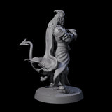 Valiant Tiefling Knight C Miniature for Dungeons and Dragons, Pathfinder or other TTRPGs