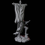 Valorous Fighter Miniature for Dungeons and Dragons, Pathfinder or other TTRPGs