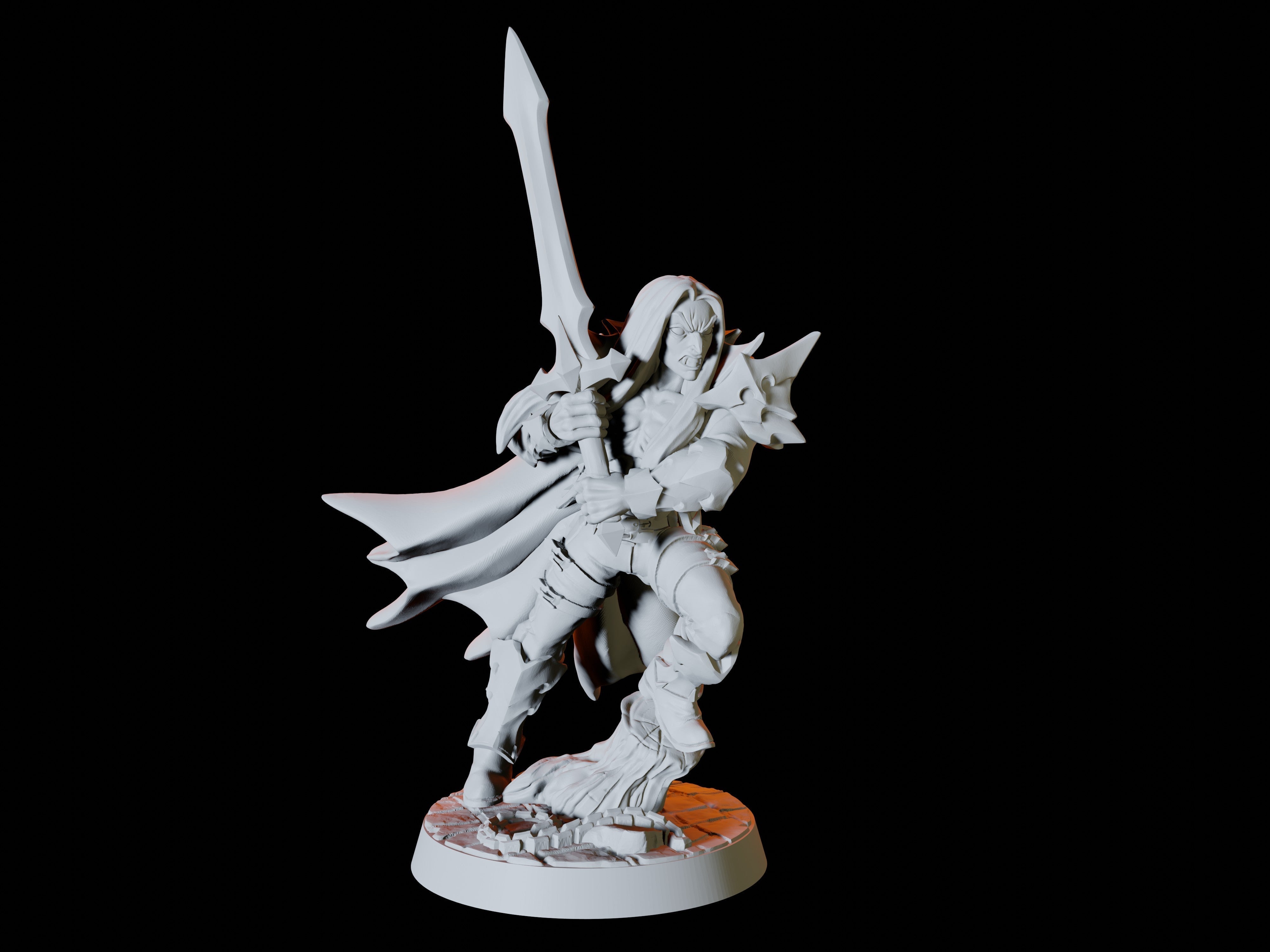 Six Vampire Miniatures for Dungeons and Dragons - Myth Forged