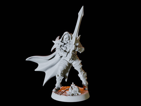 Vampire Army - Six Soldiers Miniature for Dungeons and Dragons, Pathfinder or other TTRPGs