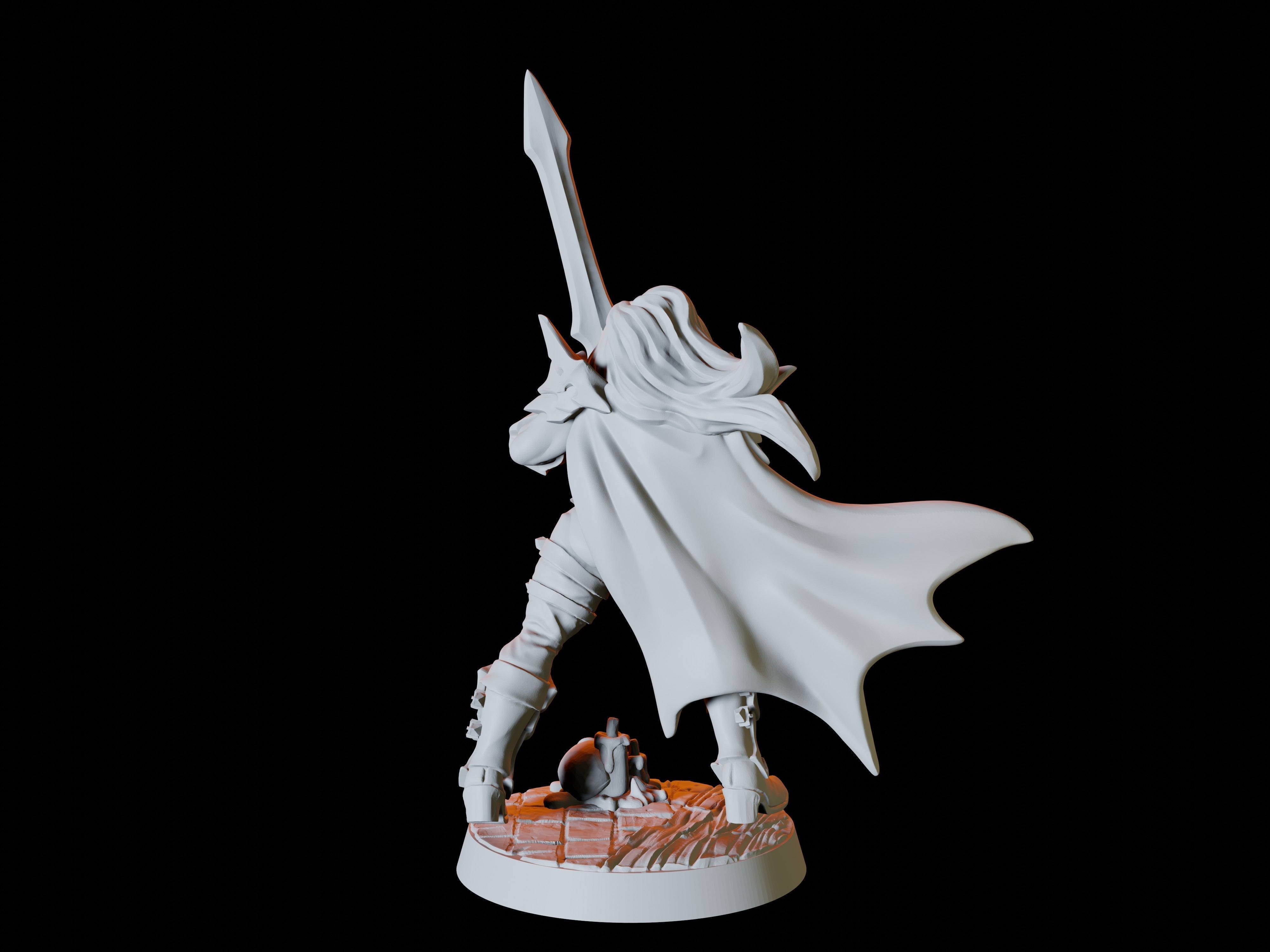 Six Vampire Miniatures for Dungeons and Dragons - Myth Forged