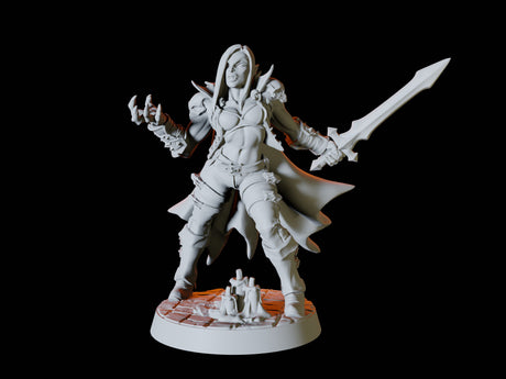 Vampire Army - Six Soldiers Miniature for Dungeons and Dragons, Pathfinder or other TTRPGs
