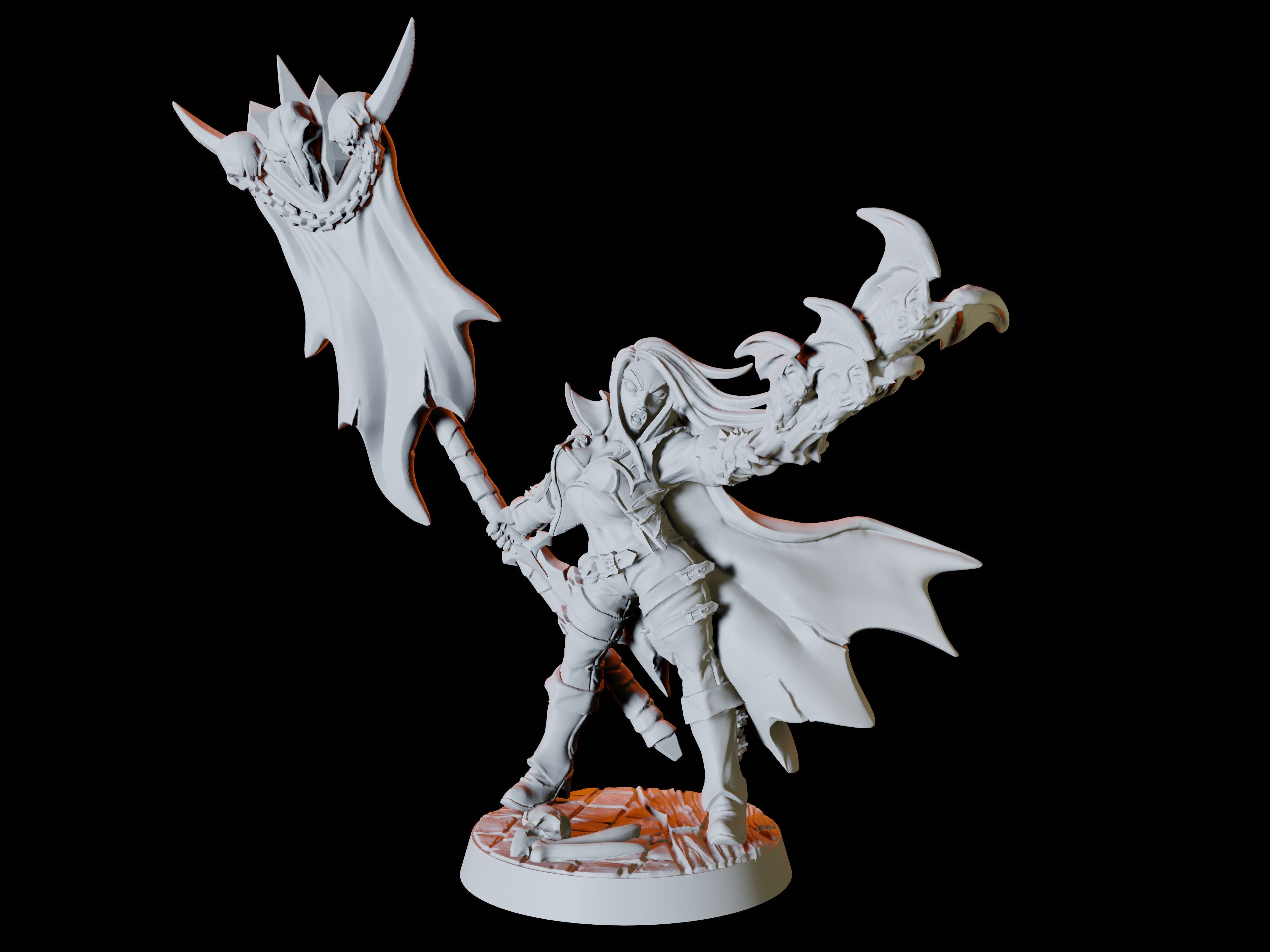 Six Vampire Miniatures for Dungeons and Dragons - Myth Forged