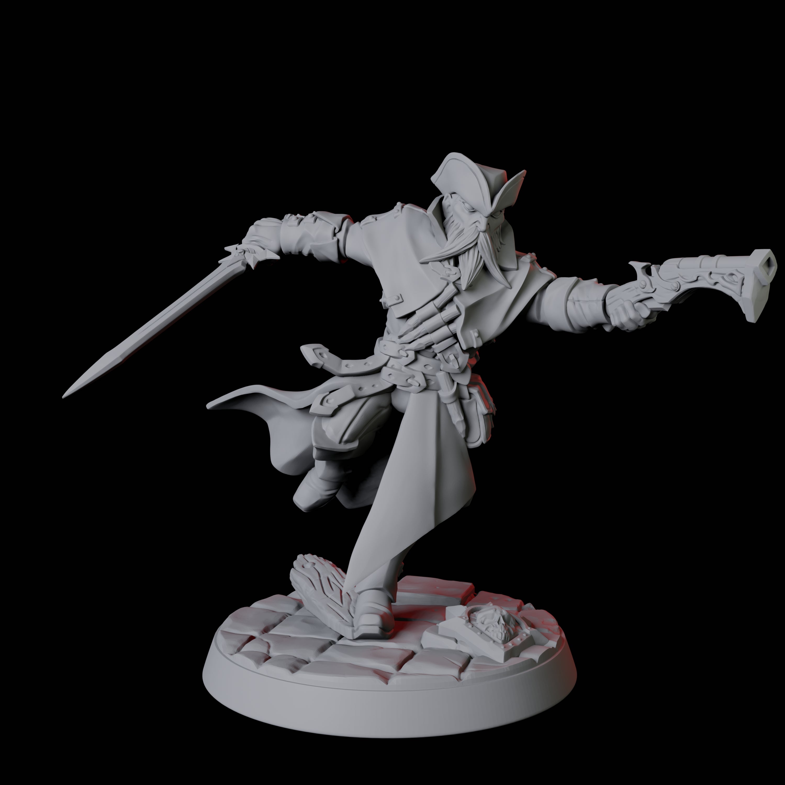 Vampire Hunter A Miniature for Dungeons and Dragons, Pathfinder or other TTRPGs