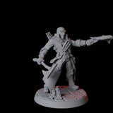 Vampire Hunter B Miniature for Dungeons and Dragons, Pathfinder or other TTRPGs