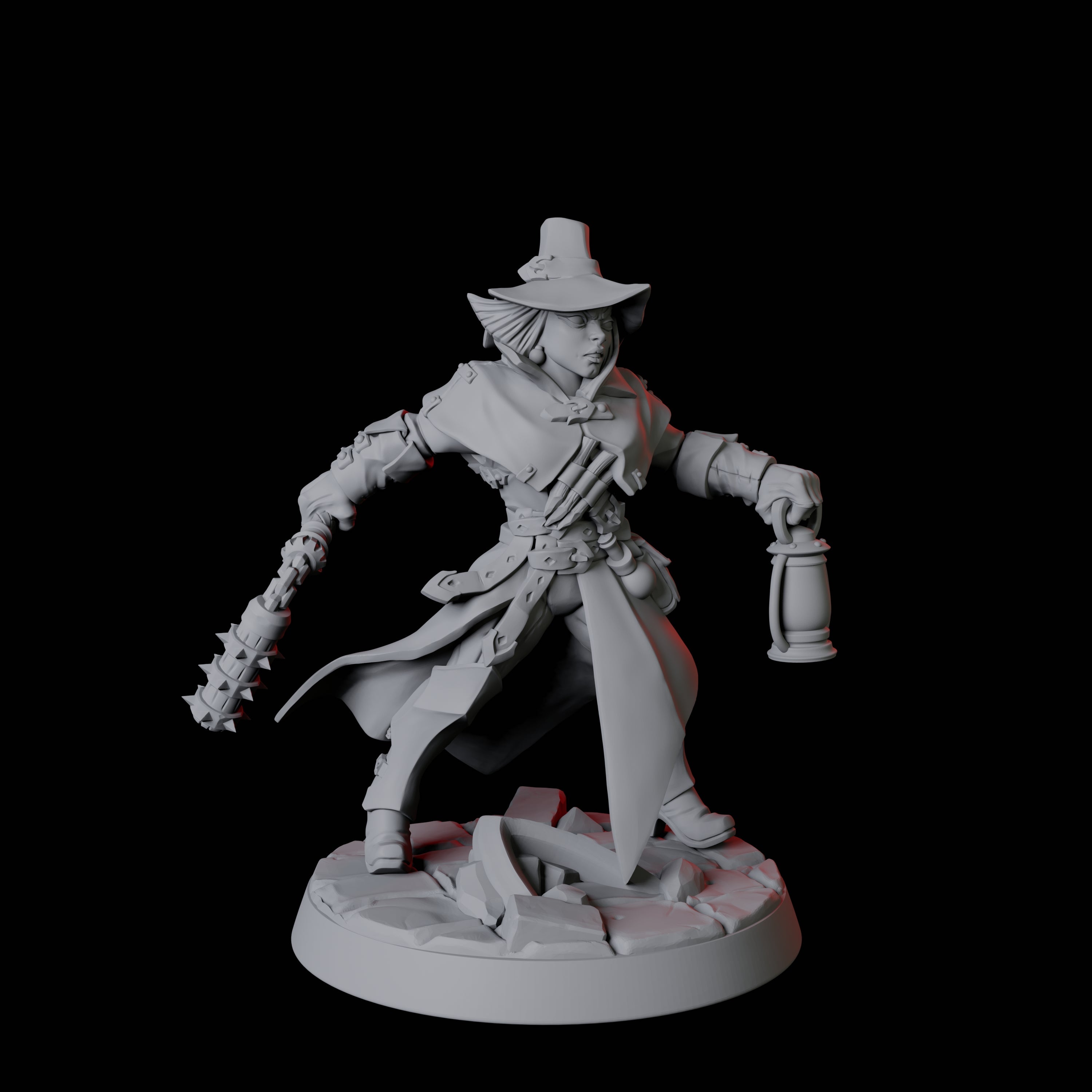 Vampire Hunter D Miniature for Dungeons and Dragons, Pathfinder or other TTRPGs