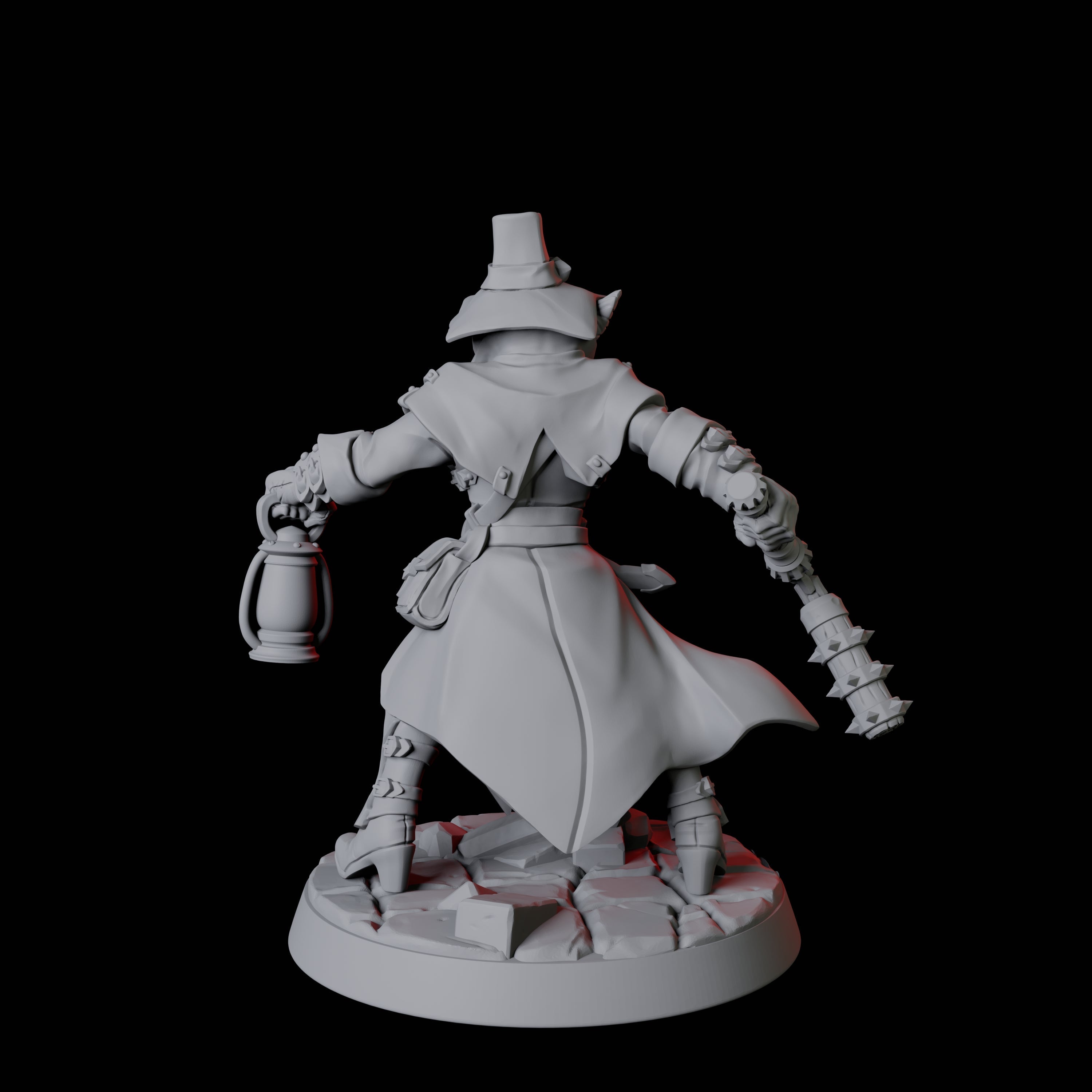 Vampire Hunter D Miniature for Dungeons and Dragons, Pathfinder or other TTRPGs