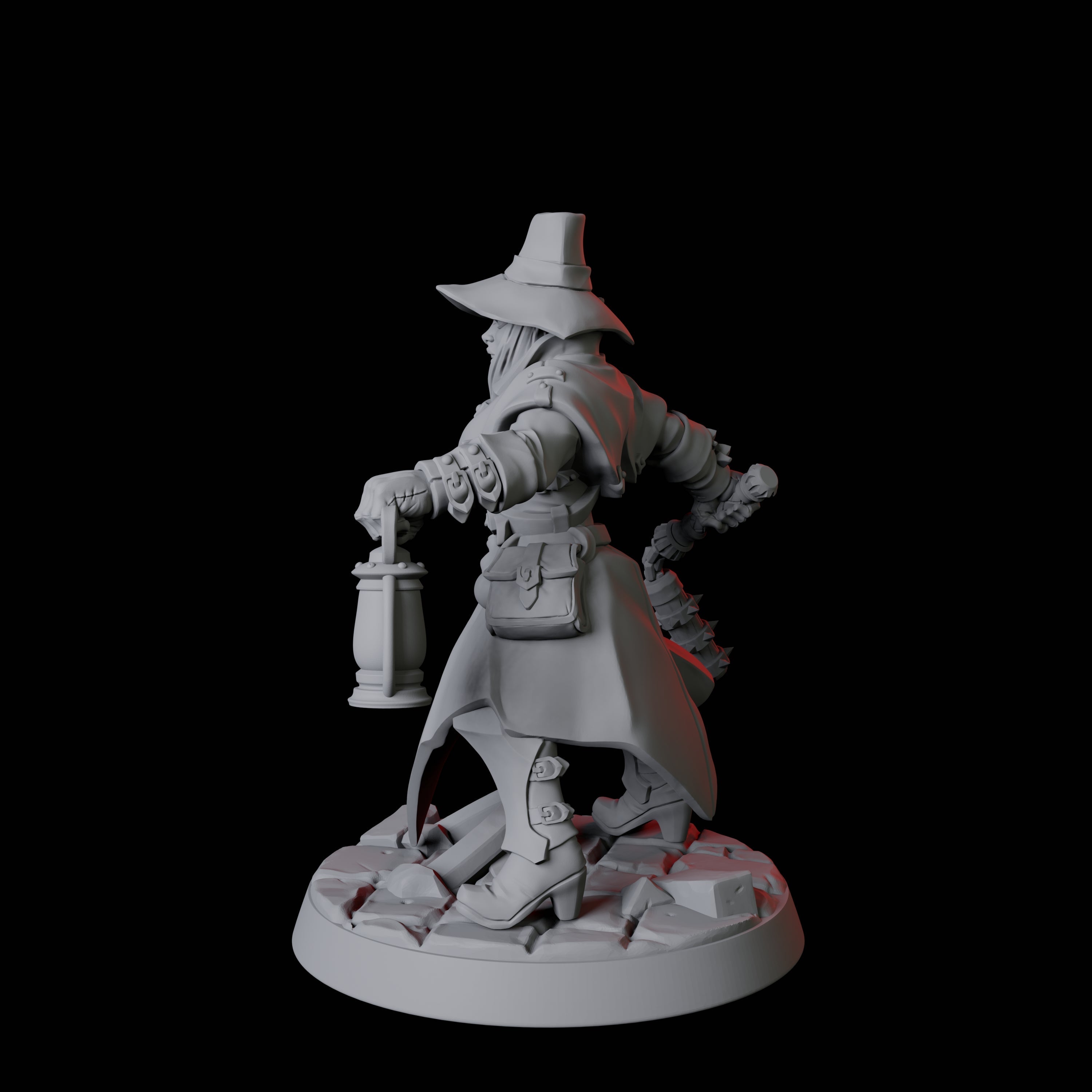 Vampire Hunter D Miniature for Dungeons and Dragons, Pathfinder or other TTRPGs