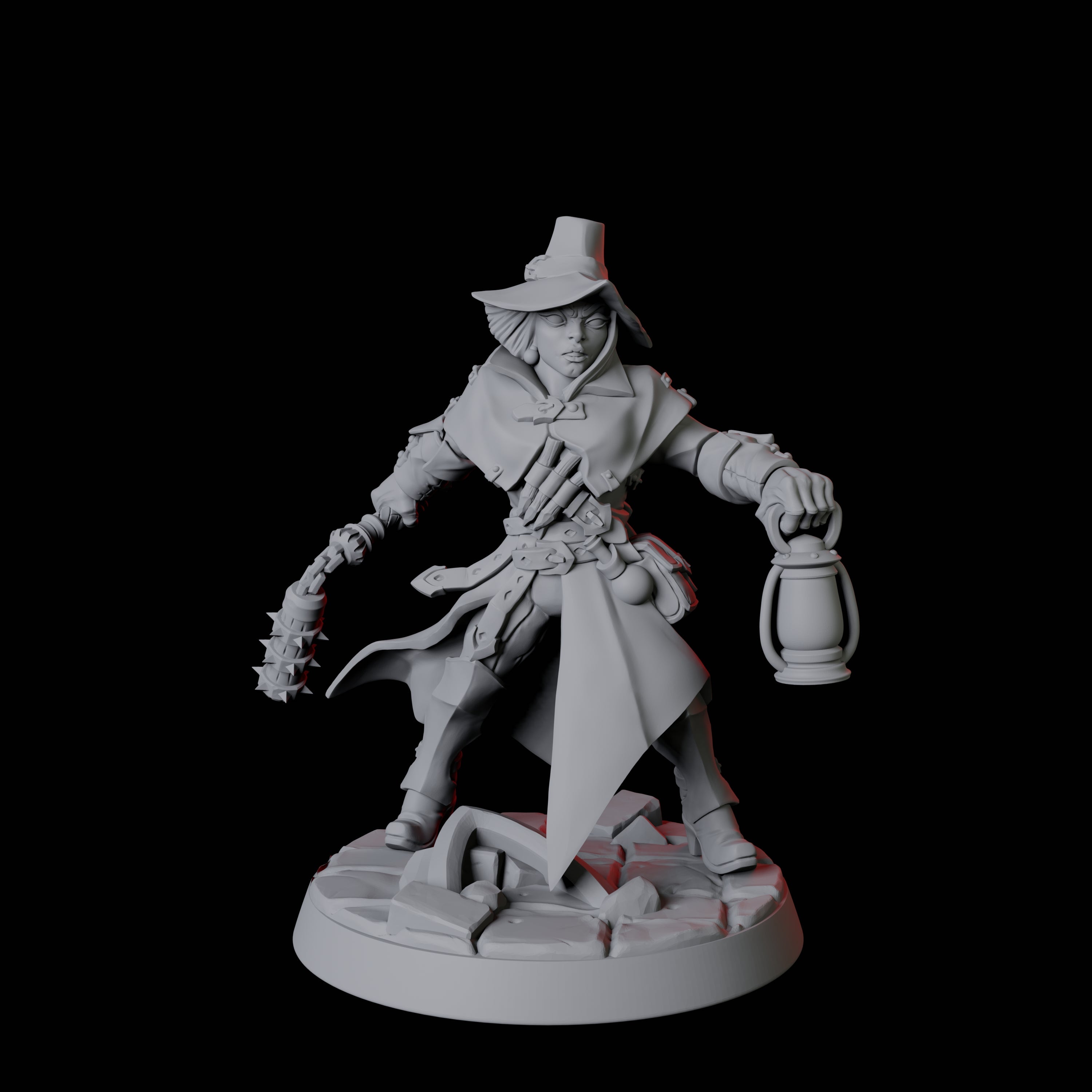 Vampire Hunter D Miniature for Dungeons and Dragons, Pathfinder or other TTRPGs