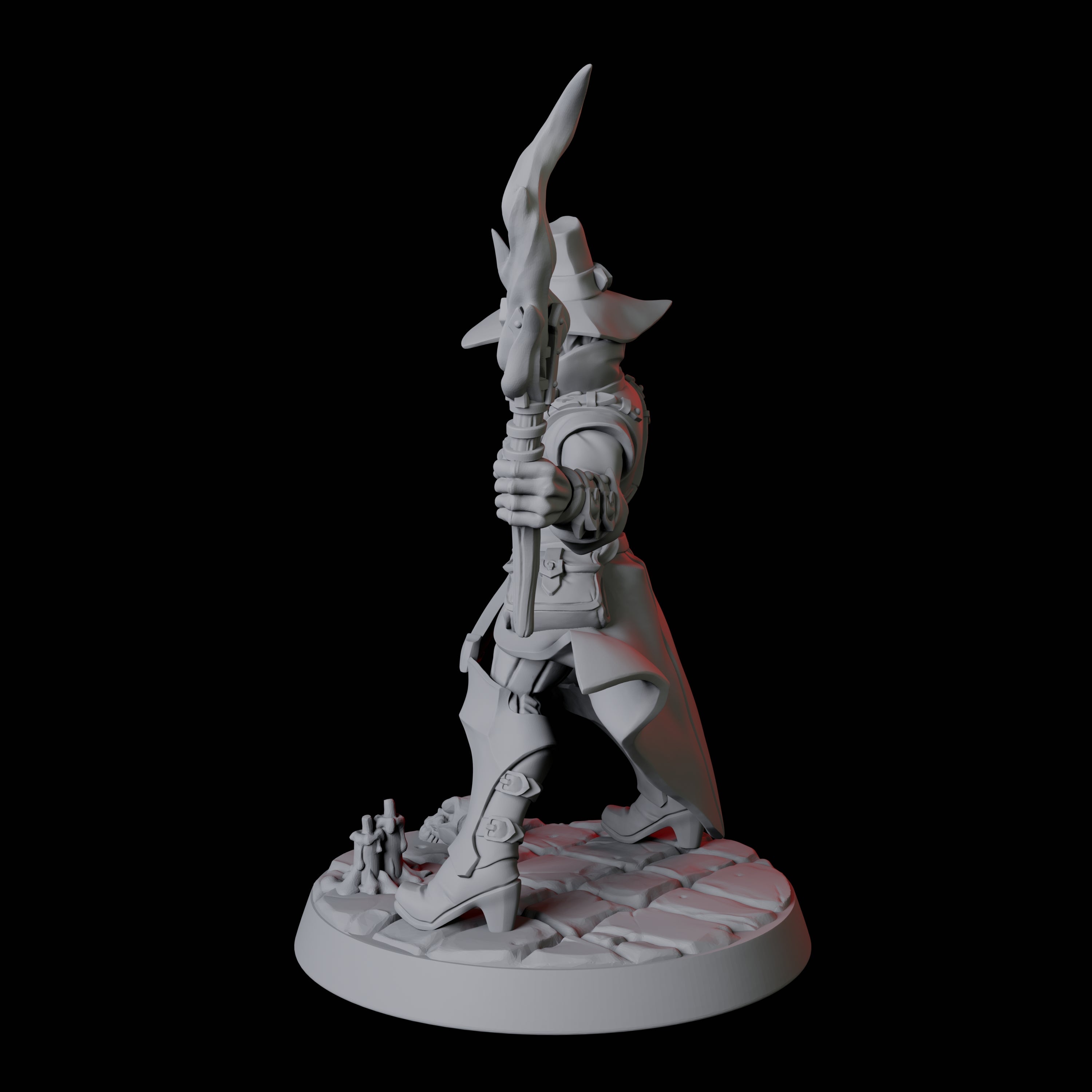 Vampire Hunter E Miniature for Dungeons and Dragons, Pathfinder or other TTRPGs