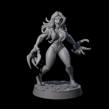 Vampire Hunter and the Hunted Miniature for Dungeons and Dragons, Pathfinder or other TTRPGs